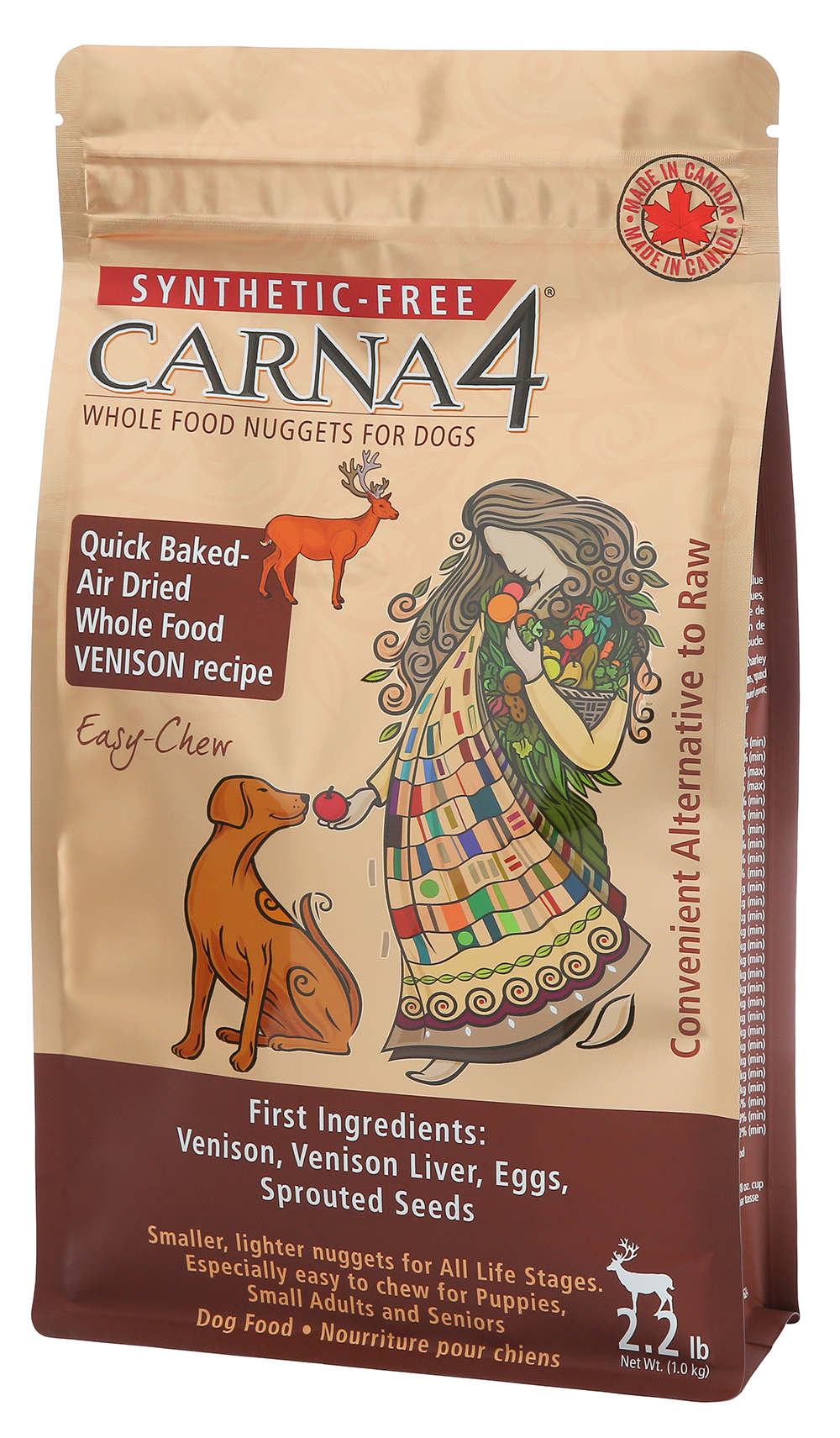 Carna4 Easy-Chew Venison Dog Food - Carna4